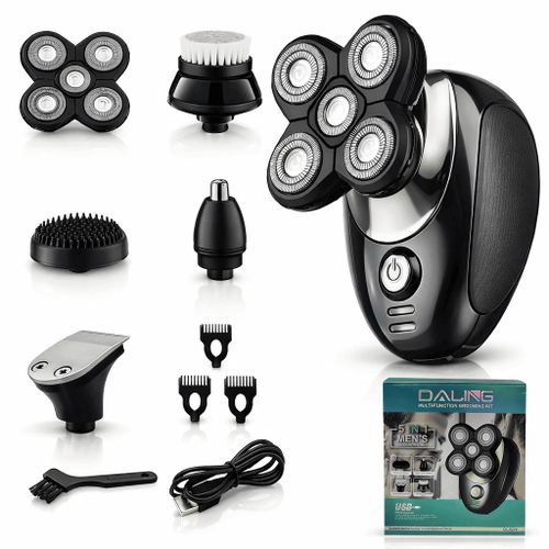 product_image_name-Daling-Tondeuse et Rasoir Électrique Multifonction 5 en 1 pour Homme – Recharge USB, Haute Précision, Soin Complet-1