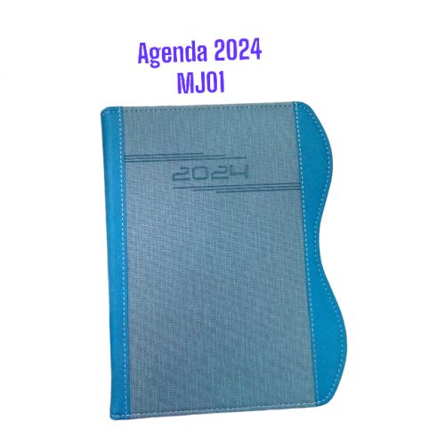 Generic Agenda 2024 MJ01 ( samedi + dimanche = 1 page / 1 jour ) à prix pas  cher