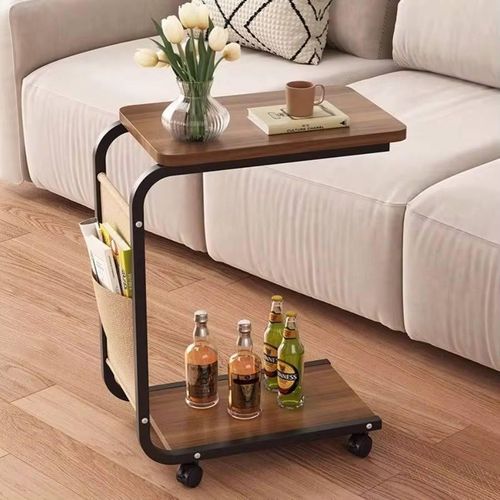 Generic Table d’appoint mobile avec rangement latéral – Design moderne et compact - image 2