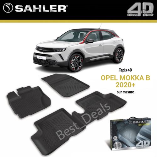 Generic Tapis 4D Opel Mokka B sur mesure exacte sans odeur imperméable  antidérapant à prix pas cher