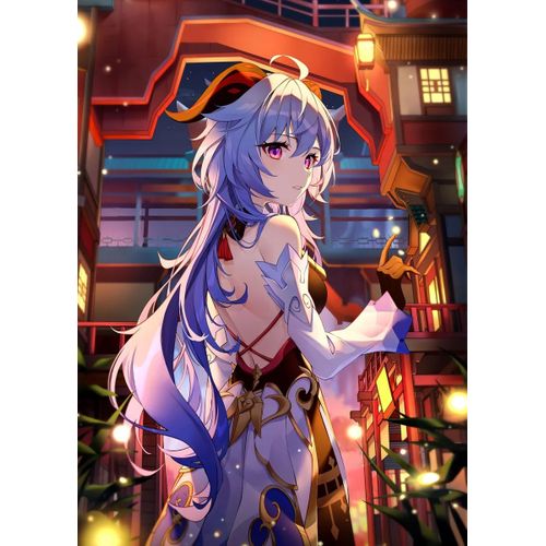 product_image_name-Generic-Genshin Impact Ganyu Poster Chambre Haute Qualité-1
