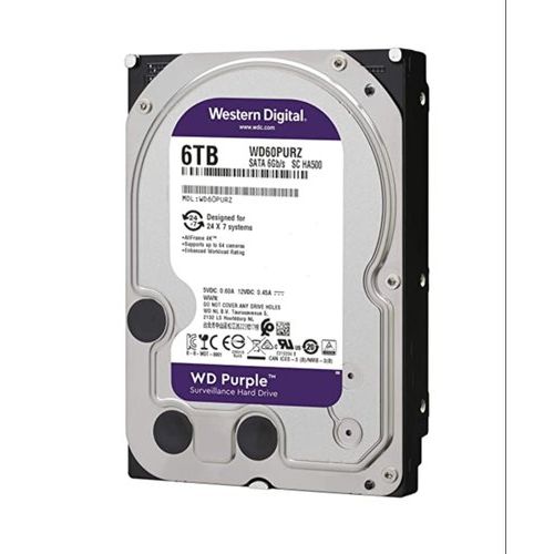 WD Disque Dur interne 6TB / 6TO HDD SATA 3.5'' Purple - Neuf à prix pas  cher