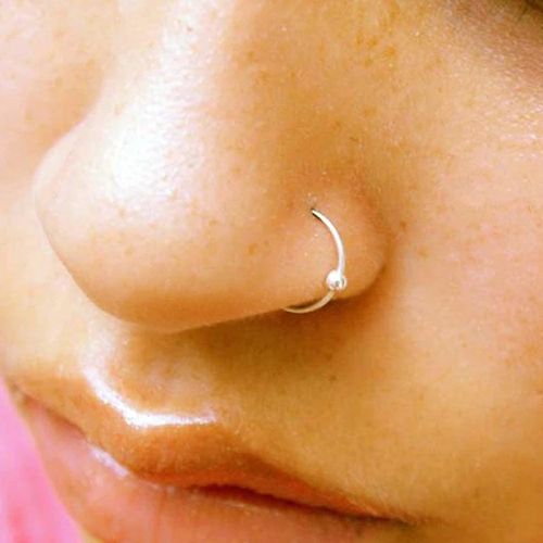 Petit nez de boule anneaux piercing nose stud