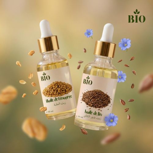 product_image_name-Bio-Huile de fenugree 50 ml et Huile de lin 50 ml huile végétale pure-1