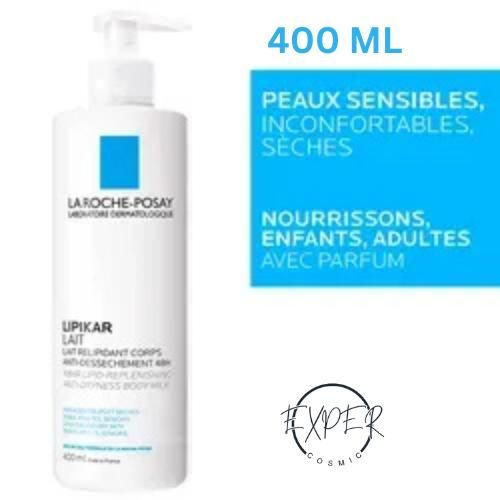 product_image_name-La Roche Posay1-ليبكار حليب مرطب للجسم 400 مل – للبشرة الجافة والحساسة، ترطيب 48 ساعة، عناية مهدئة ومُصلِحة-3
