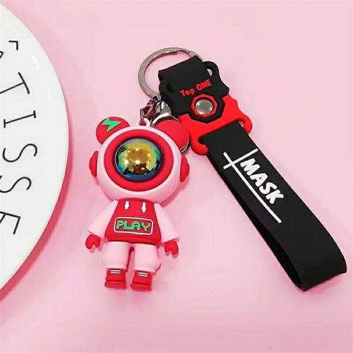 Generic Porte-clés voiture accessoire moto poupée astronome pendentif sac  pour femme à prix pas cher