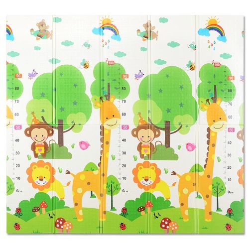 Mon Bebe Tapis de Jeux Bebe Pliable Reversible Tapis éveil Bébé à prix pas  cher