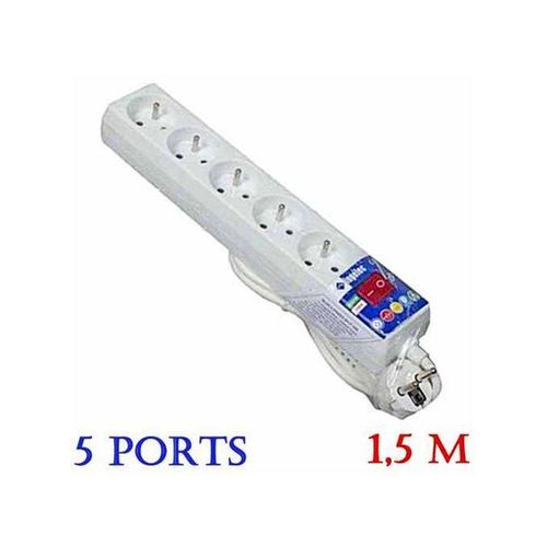 product_image_name-Generic-Rallonge & Multiprises avec Interrupteur 5 portes, 1.5 M-1