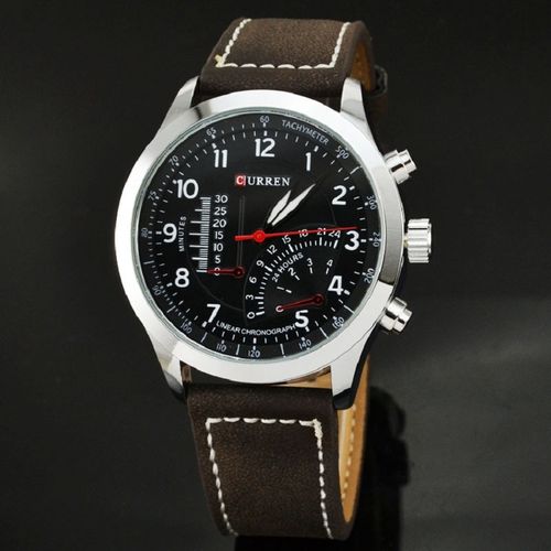 Curren Montres Hommes Analogique quartz 8152 Noir