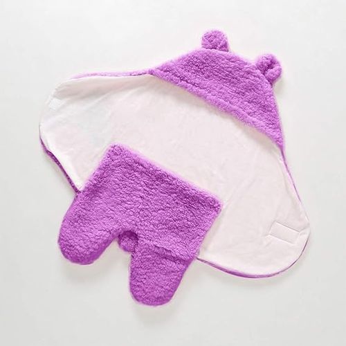 Generic Couverture d'emmaillotage à Capuche pour Bébé, Sac de Couchage pour  bébé à prix pas cher