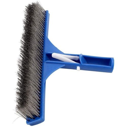 Generic Brosse de nettoyage en inox pour piscine, mini brosse inox 25cm à  prix pas cher