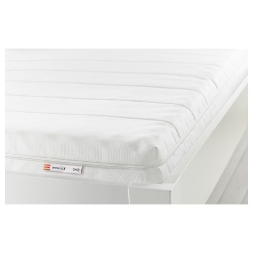 Ikea Matelas en mousse ferme blanc 200 x 140 cm épaisseur ...