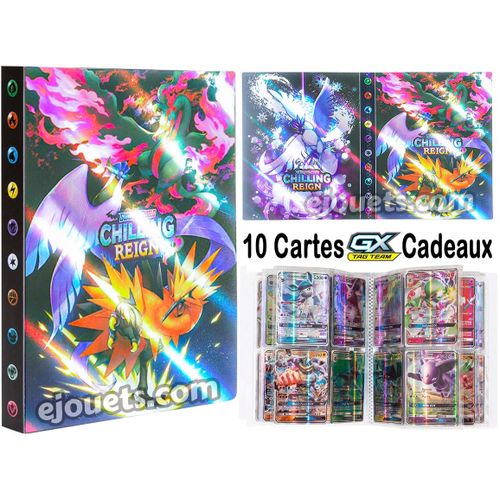 Generic Porte-cartes Pokemon, 240 pièces, Album 3D brillant Flash à prix  pas cher