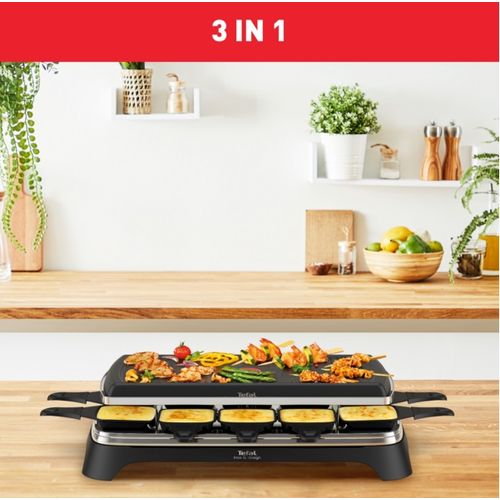 Tefal Raclette Pierrade 3-en-1 RE45A812