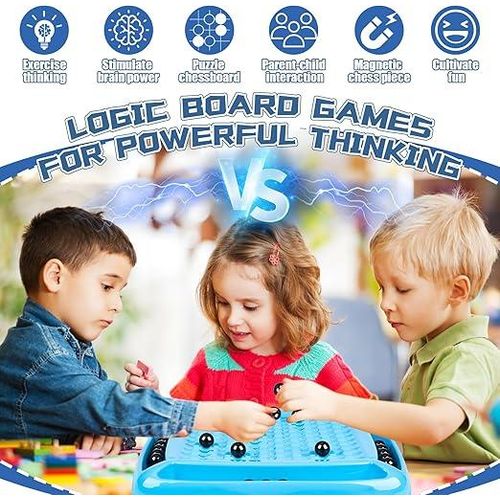 product_image_name-Generic-Jeu d'Échecs Éducatif et Amusant, Échiquier Magnétique  avec Disque de Pénalité pour Enfants et Adultes-6