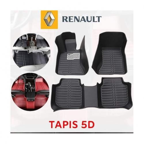 Tapis de sol de voiture 5D sur mesure Clio 5 Maroc à prix pas cher