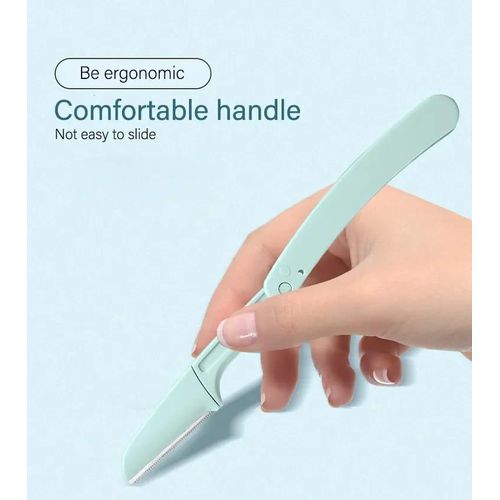 product_image_name-Generic-Rasoir Facial Pliable et Sécurisé pour Femme - Lame Anti-Rayures, Lot de 3 Outils de Beauté Essentiels-4