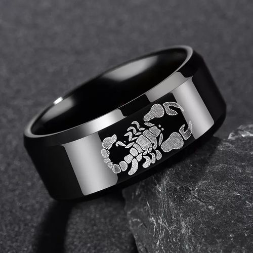 Bague discount scorpion homme