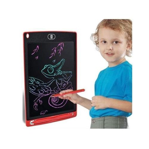 product_image_name-Generic-Tablette Dessin Graphique LCD tactile Rouge, Tableau à dessiner écriture, Dessinage Manuelle, 8.5 pouces-1
