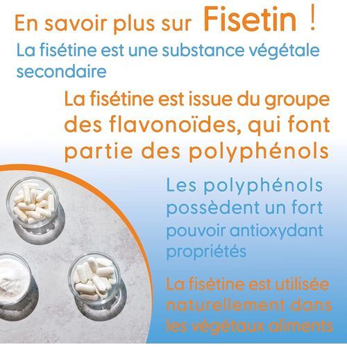 product_image_name-Doctor's BEST-Fisetin avec Novusetin, 100mg, 30 Capsules végétaliennes, Testé en Laboratoire, Sans Gluten, Sans Soja, Végétarien-3