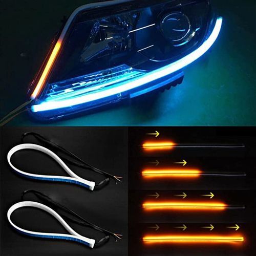 Generic Toop bande Lampe LED Flexible pour Voiture avec télécommande pour  Capot Avant à prix pas cher