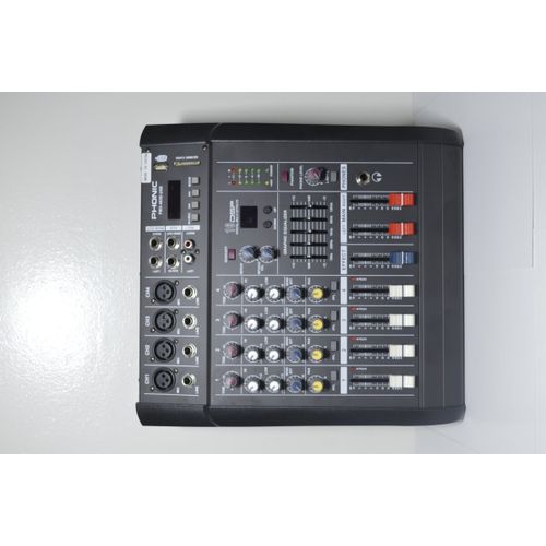 Phonic Table mixage amplifier,USB/SD/FM/BL, à 8 Channel PMX-802 D, PHonic  2x 300W à prix pas cher