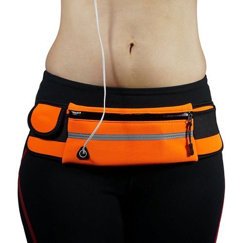 Running Waist Bag Sports Belt Pouch, Porte-bouteille d'eau et