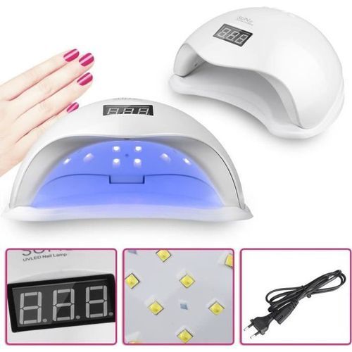product_image_name-Generic-Lampe UV / LED professionnelle Sun 5 Plus blanc 48 watts-1
