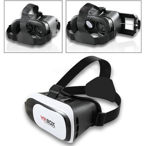 product_image_name-VR Box-2Ps Lunettes Casque Réalité Virtuelle 3D Casque Réalité Virtuelle - Casque VR Compatible avec IPhone & Android-2