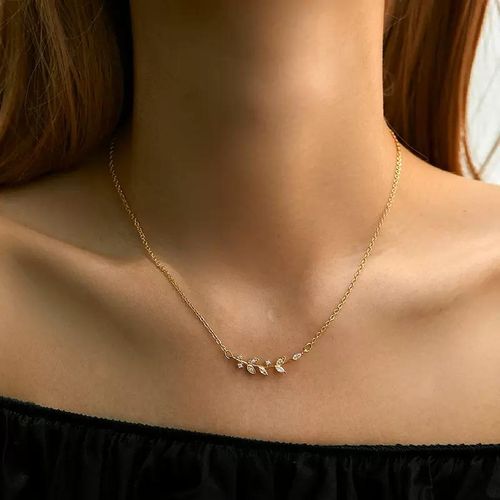 product_image_name-Clémentine Paris-Collier de luxe pour femme plaqué or élégant à la mode CGN057-2