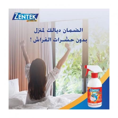 Zentek Insecticide Liquide Spray Anti-mites & acariens 500ml à prix pas  cher