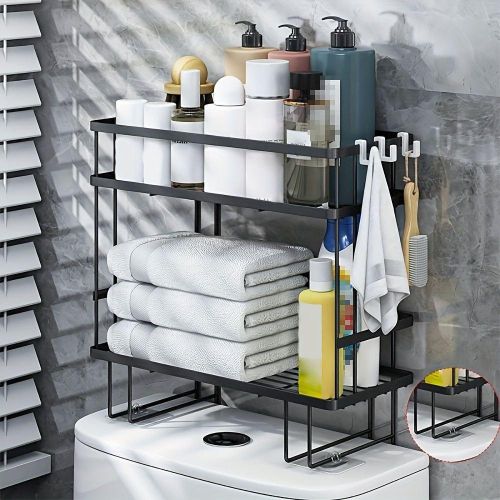 Generic tristonsong 2-Tier Bathroom Over The Toilet Storage Shelf ...