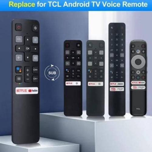 Télécommande vocale de rechange pour TCL Smart Android TV