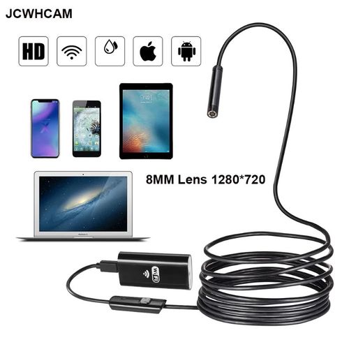 Generic Caméra Endoscopique Étanche pour Inspection USB WiFi 720P 5m à prix  pas cher