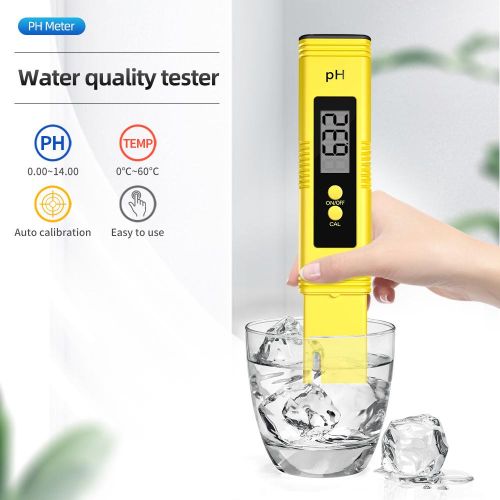 Generic PH mètre Testeur Portable de qualité de l'eau Numérique de