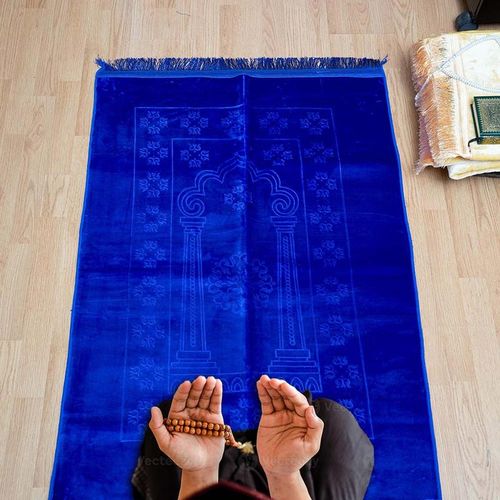 product_image_name-A3 HOME-Tapis de prière AL Imane bleu foncé-2