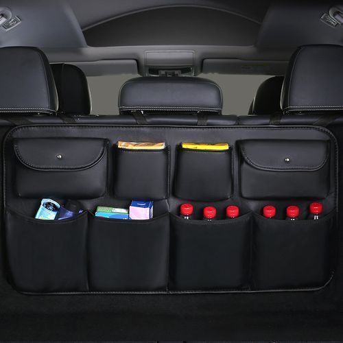 Sac de rangement pour arrière de siège de voiture, organiseur avec