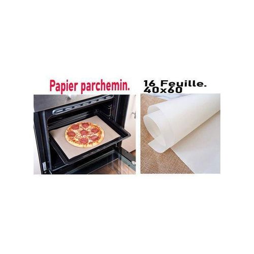 product_image_name-Generic-50 Papier parchemin,Papier de Cuisson Cookie Papier Cire Idéal pour la Cuisson, Blanc, 40x60-1