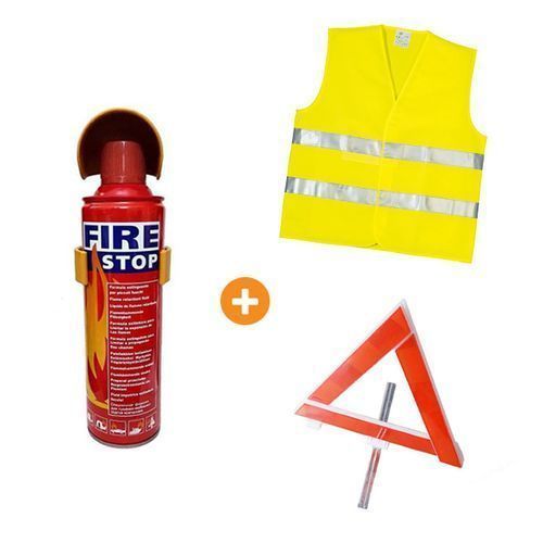 Generic Kit de sécurité pour véhicule - Extincteur, Triangle et Gilet à  prix pas cher