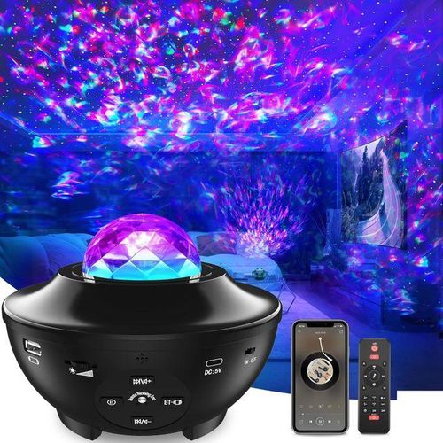 product_image_name-Generic-Projecteur Star Night Light avec LED & haut-parleur Bluetooth Ambiance lumineuse-1