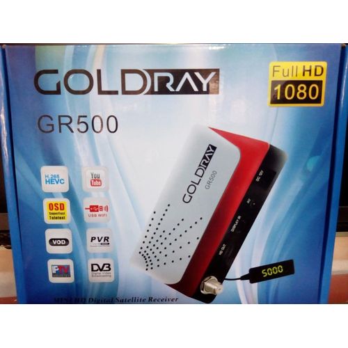 goldray HD MINI PLUS + 12 mois IPTV +12 mois SERVER HD