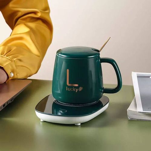 3 en 1 Chauffe-tasse électrique céramique, intelligent à température  constante