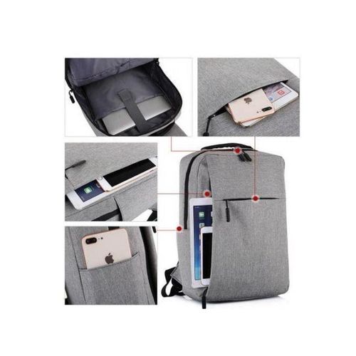 product_image_name-Generic-Offre RamadanCartable PC Sac à dos pour ordinateur portable Gris-6
