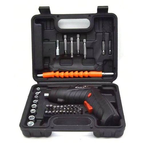 product_image_name-Generic-blackwell Kit de tournevis électrique rechargeable sans fil - Outils rotatifs avec perceuse - visseuse électrique-3