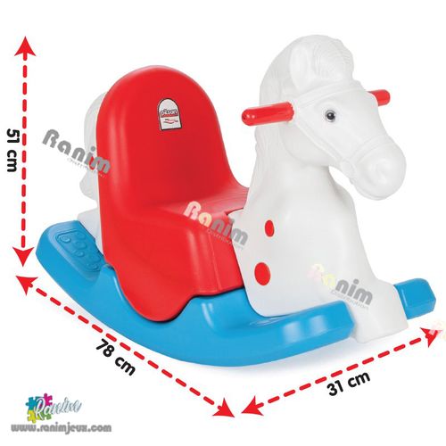 Pilsan Cheval a Bascule pour enfant Robuste jouet d interieur et exterieur a prix pas cher Jumia Maroc
