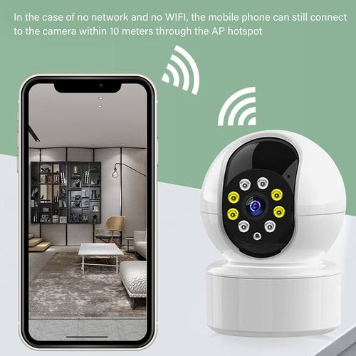 Generic Caméra WiFi HD Mini suivi automatique sans fil intérieur Smart Home  Security à prix pas cher