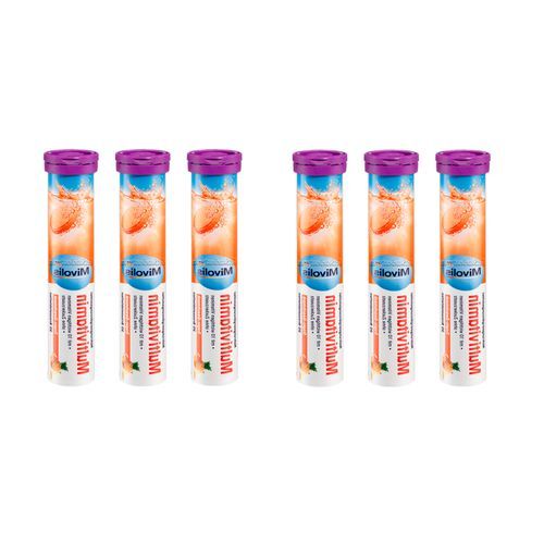 product_image_name-Dm-Multivitamines  Pack de 6 tubes, 20 comprimés-1
