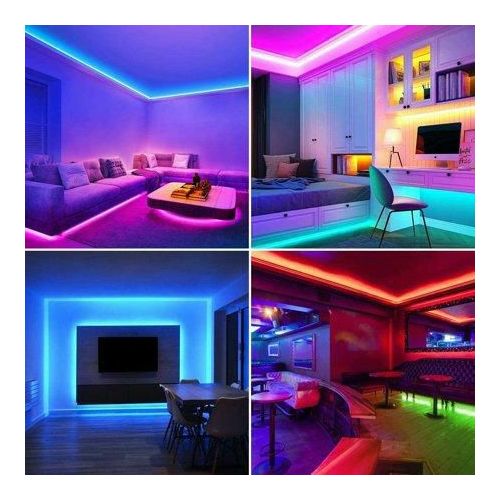 Generic Barre lumineuse LED RGB, Bluetooth, contrôle USB, Flexible, ruban  multifonction à prix pas cher