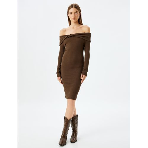 Koton Robe crayon - Brun