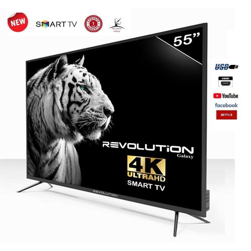 Revolution TV LED Smart Android 55&quot; UHD 4K + Récepteur integré / TNT - Garantie 12 mois